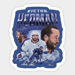 Victor Hedman Tampa Bay Vintage Sticker